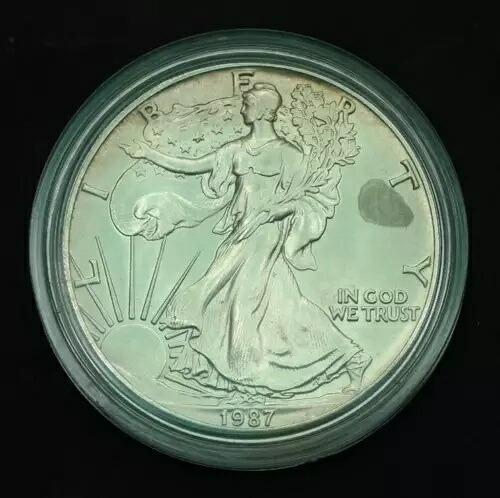 楽天市場】アメリカ 1ドル銀貨 1986年 1オンス 『プルーフ