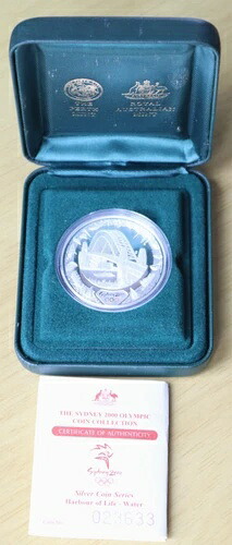 楽天市場】オーストラリア シドニーオリンピック 5ドルプルーフ銀貨 純