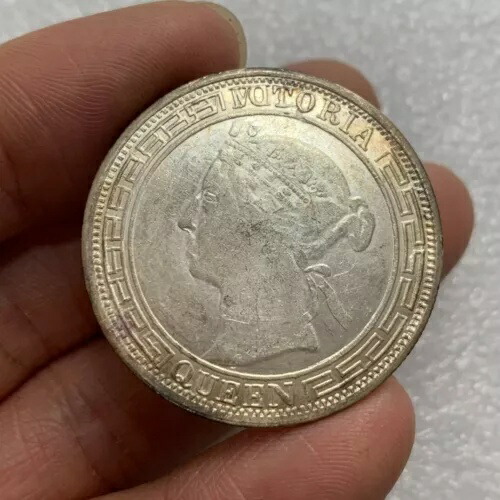 楽天市場】香港 ヴィクトリア女王 1894年 5セント銀貨 - 未流通（希少