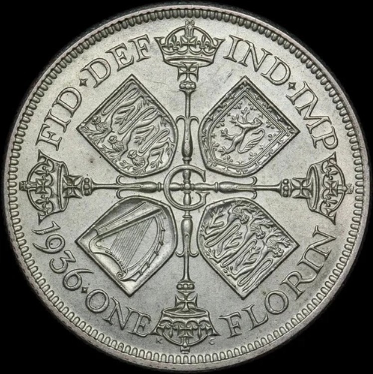 1936年 フローリン ジョージ5世 S#4038 未使用
