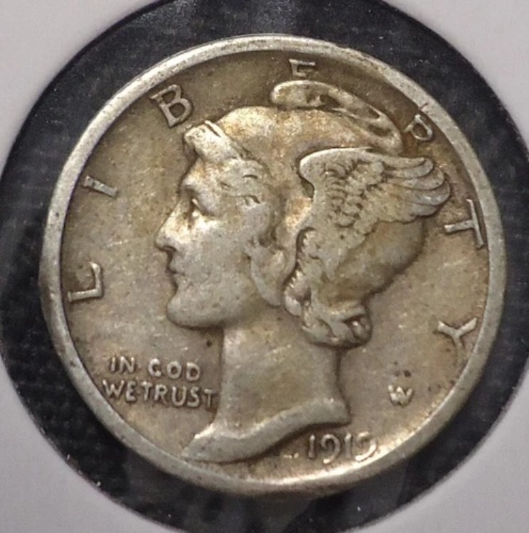 楽天市場】【銀貨】 マーキュリーダイム 1ダイム(10セント)銀貨 1941年