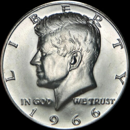 楽天市場】アメリカ合衆国。1966年、50セント、銀貨 - ケネディ