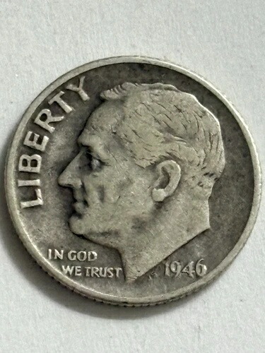 楽天市場】1983-P ルーズベルト リバティ、10セント硬貨、オフセンター