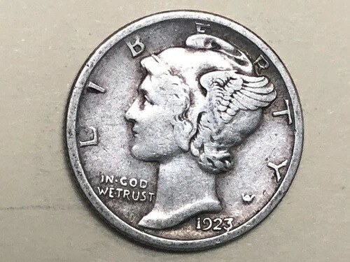 楽天市場】【銀貨】 マーキュリーダイム 1ダイム(10セント)銀貨 1920年