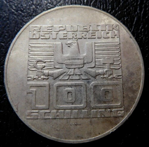 楽天市場】オーストリア 100シリング銀貨 1975年 【中古】(64722