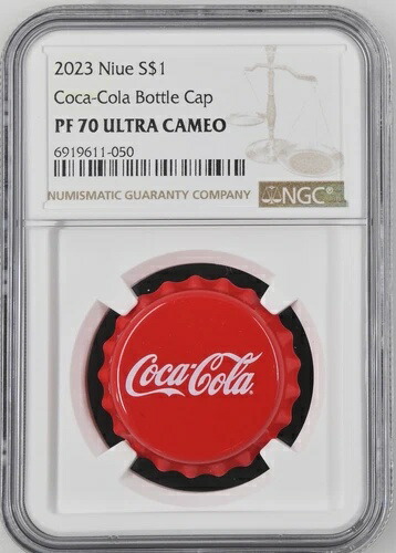 楽天市場】コカ・コーラ? 6 グラム シルバー ボトル キャップ - PF-70