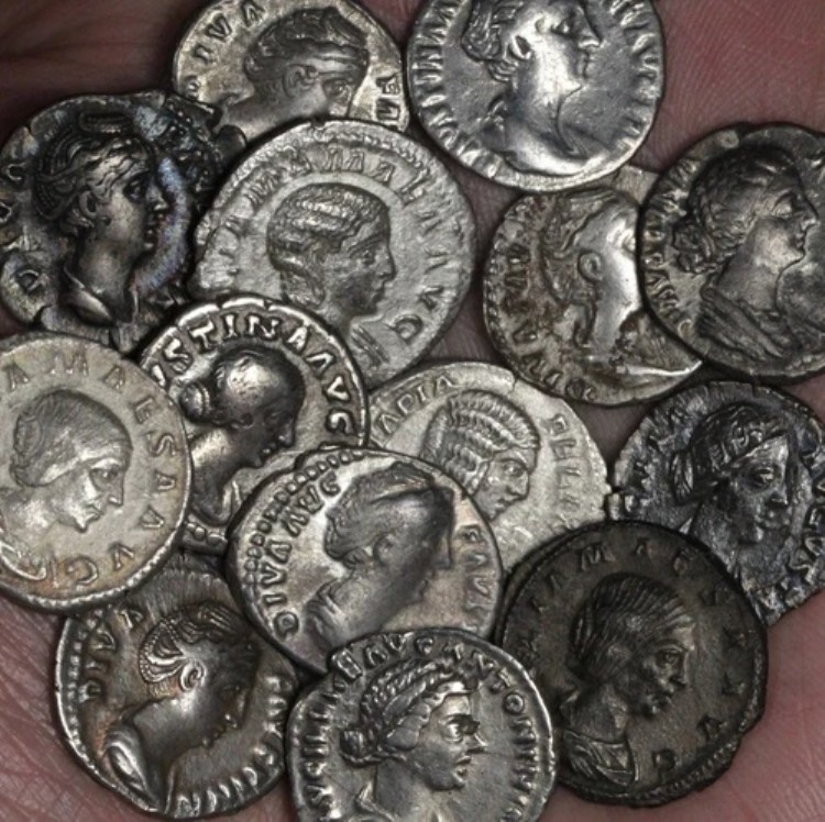 楽天市場】ローマのダブルデナリウス銀貨（西暦200年頃） : WORLD