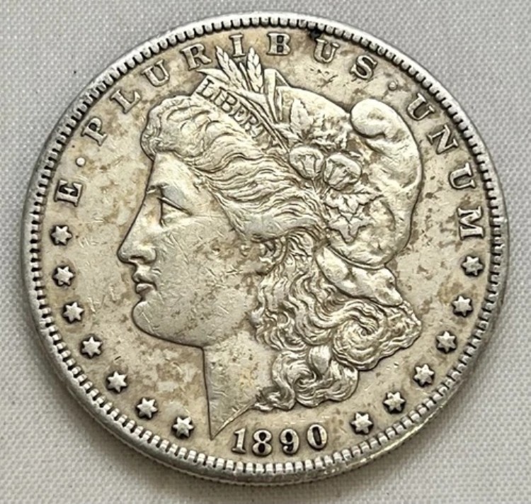 1890-S モルガン銀貨