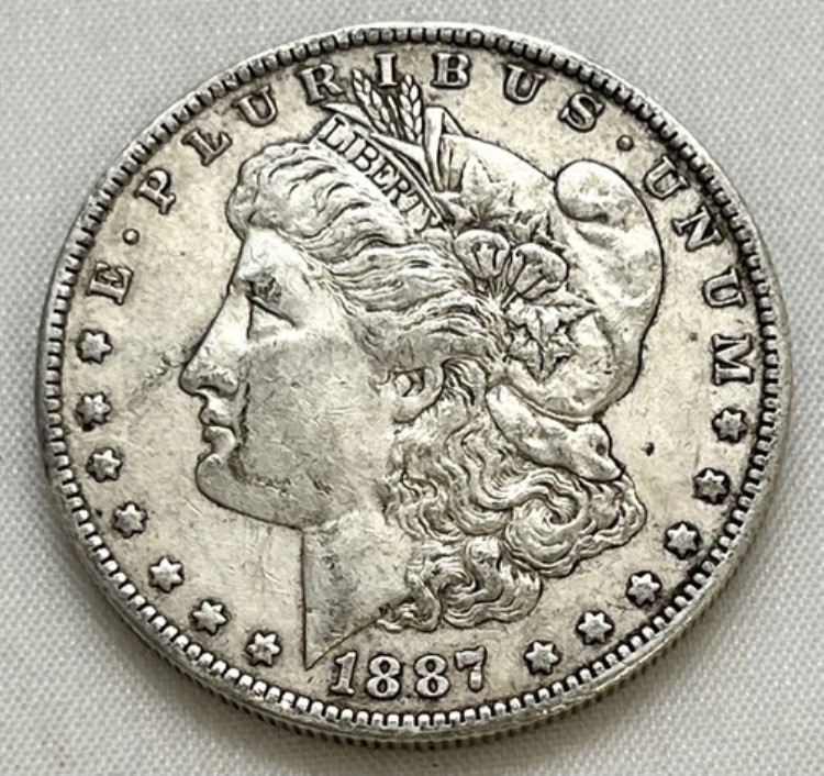 1887-O モルガン銀貨