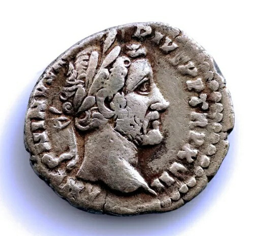 ローマ帝国 - アントニヌス・ピウス。デナリウス、西暦138～161年、ローマ。銀貨2.7ポンド。