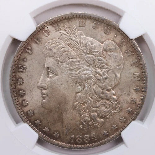 1884-O モルガン銀貨、NGC 認定 MS-63、店頭販売 #GDR090