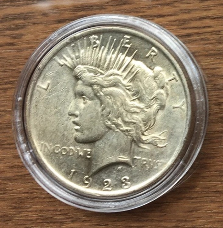 限定発行☆ピースダラー移行100周年記念銀貨 純銀 1オンス CA179025