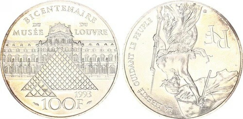 楽天市場】FRANCE フランス 100フラン プルーフ銀貨 3点セット