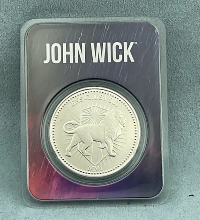 楽天市場】ジョン ウィック 1 オンス シルバー コンチネンタル コイン