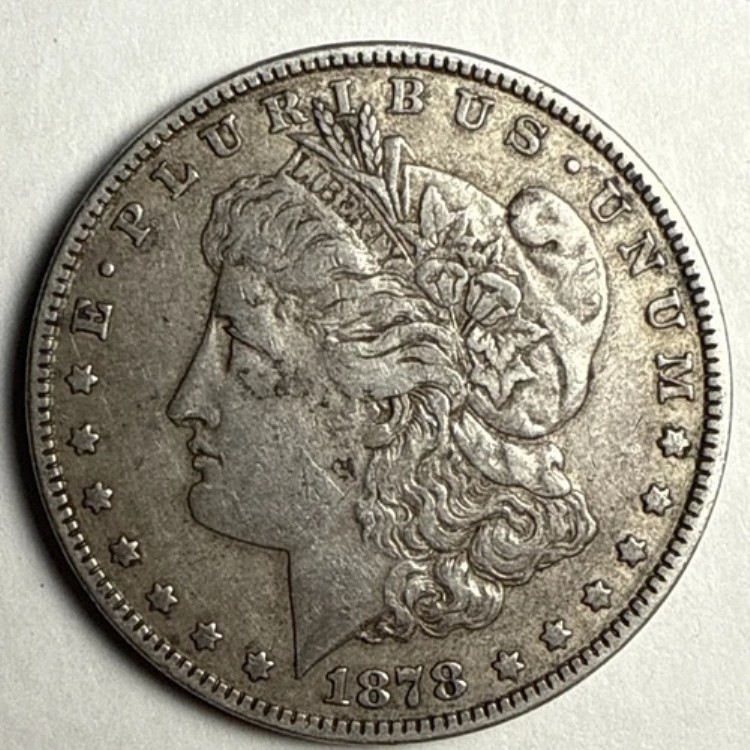 1878年モルガン銀貨 7TF リバース 78 Vam 187 ホット 50 ダブル R