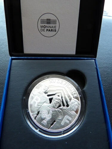 楽天市場】フランス サッカーワールドカップ優勝記念 1フラン銀貨 2000