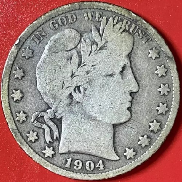 1904-S バーバーハーフ