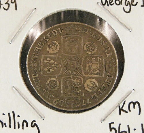 1793年イギリス銀シリング