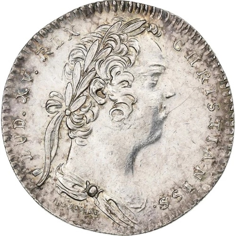 [#1159701] フランス、トークン、ルイ 15 世、シャンブル オ デニエ、1749 年、シルバー、オーストラリア