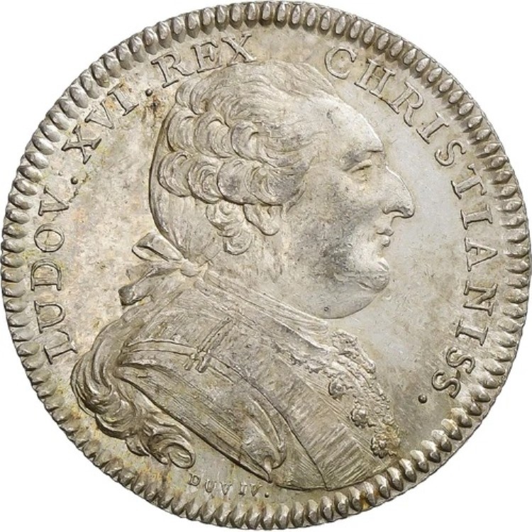 [#1505693] フランス、トークン、ルイ 16 世、ブルゴーニュのエタ、1785 年、シルバー、MS