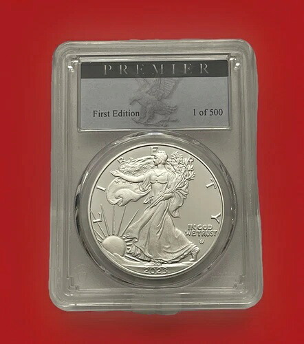 2023-W PCGS PR70 DCAM プルーフ シルバーイーグル 初版セット プレミア