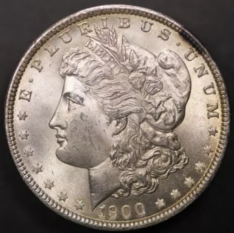 1900年モルガン銀貨 - 古いコレクションから新品 - ロット6610