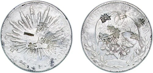 メキシコ 1861 Go PF 8 レアル シルバー 903 VF｜WORLD RESOURCE【KING店】