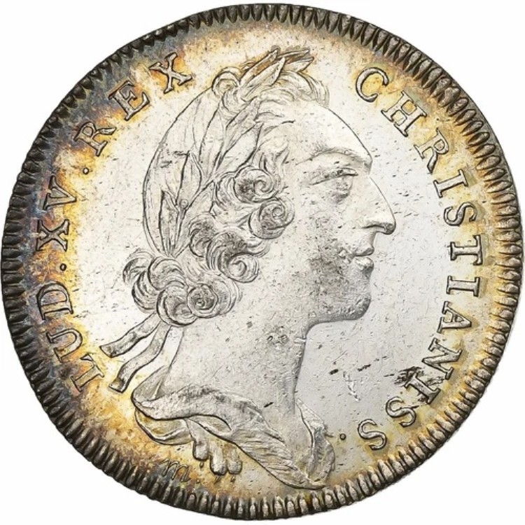 [#1505690] フランス、トークン、ルイ 15 世、エタ ド ブルゴーニュ、1752 年、シルバー、オーストラリア