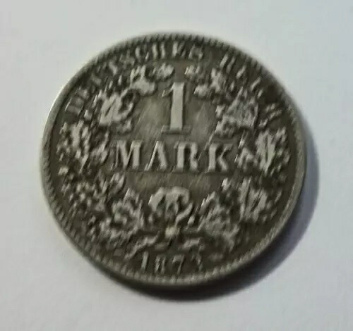 *トップ* 1 マーク 1873 B 非常に美しいエンパイア 900 シルバー レア!-