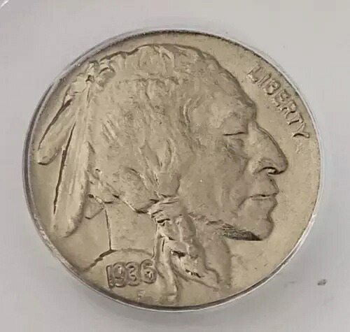 1936年 P インディアンヘッド バッファローニッケル - PCGS MS65 グレード - フィラデルフィア造幣局