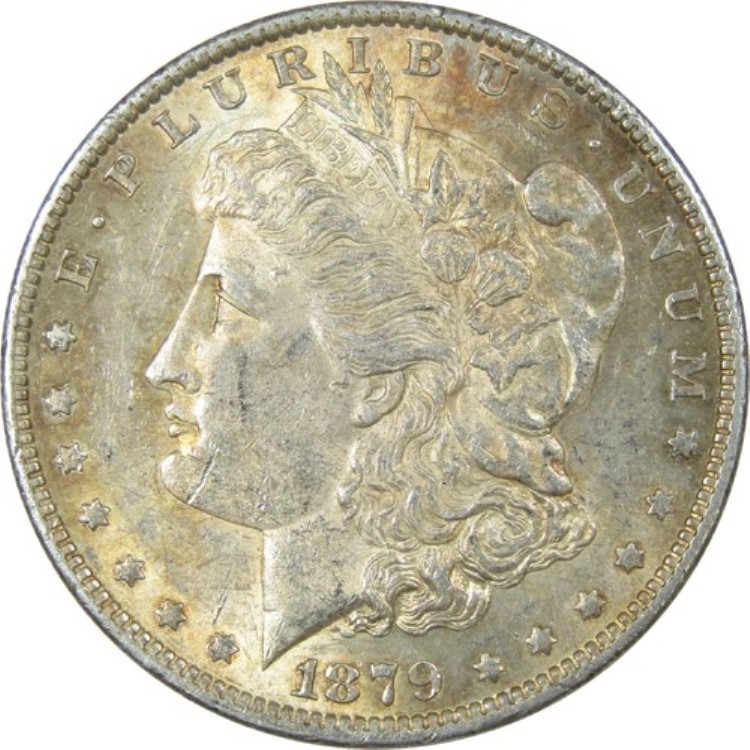 1879 O モルガンダラー AU 未流通銀貨 1ドル