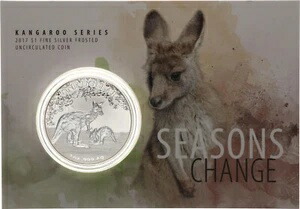 オーストラリア 1ドル 2017 カンガルー プレミアム 119537- 48,180円