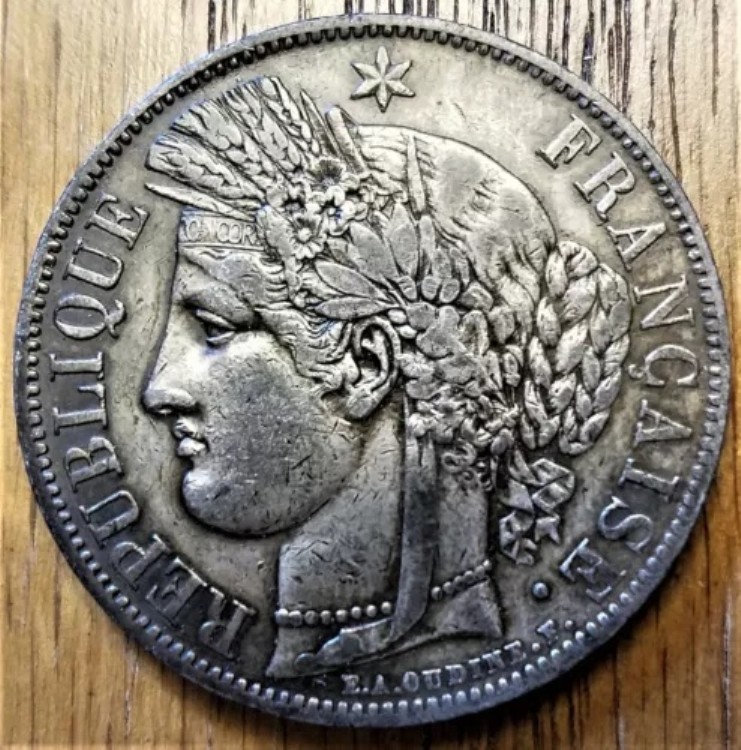 C267　1907年 5コロナ銀貨 フランツ・ヨーゼフ1世 王戴冠40周年 C267 1907年 5コロナ銀貨 フランツ・ヨーゼフ1世 王戴冠40周年 - メルカリ