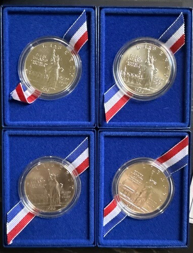 楽天市場】【プルーフセット】アメリカ 自由の女神 1ドルプルーフ銀貨