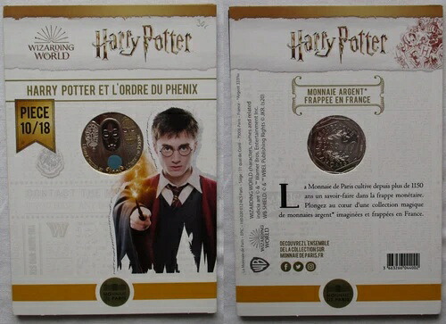 フランス 10 ユーロ 2021 ハリー・ポッターと不死鳥の騎士団 シルバー (168830)-画像