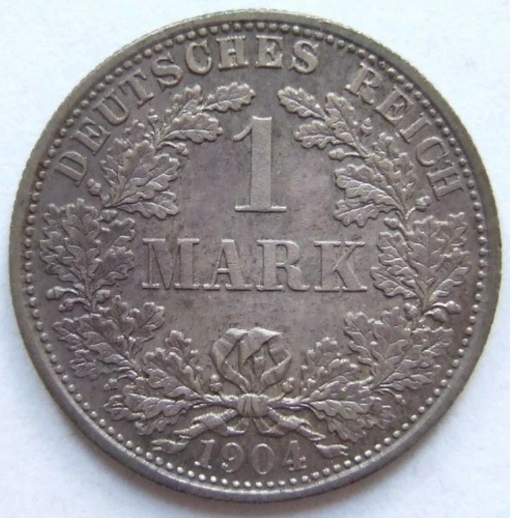 ドイツ帝国　ハンブルク　5マルク銀貨（1876年J）2頭のライオン ドイツ帝国 ハンブルク 5マルク銀貨（1876年J）2頭のライオン
