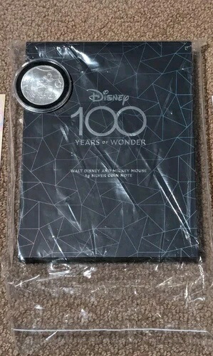 楽天市場】☆6/7 ディズニー ミッキーマウス 75周年記念コイン SV925