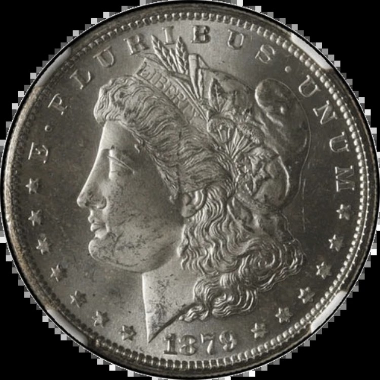 1879-S モルガン銀貨 NGC MS64 ブラストホワイト。在庫あり｜WORLD RESOURCE【KING店】