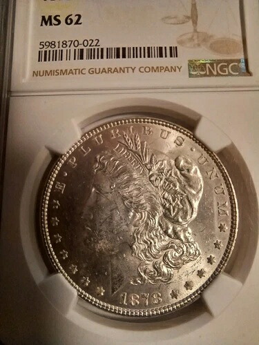 1878年 S ms62 モルガン銀貨｜WORLD RESOURCE【KING店】 68,365円