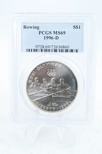 1996-D PCGS MS69 ローイングシルバー現代記念ドル｜WORLD RESOURCE【KING店】