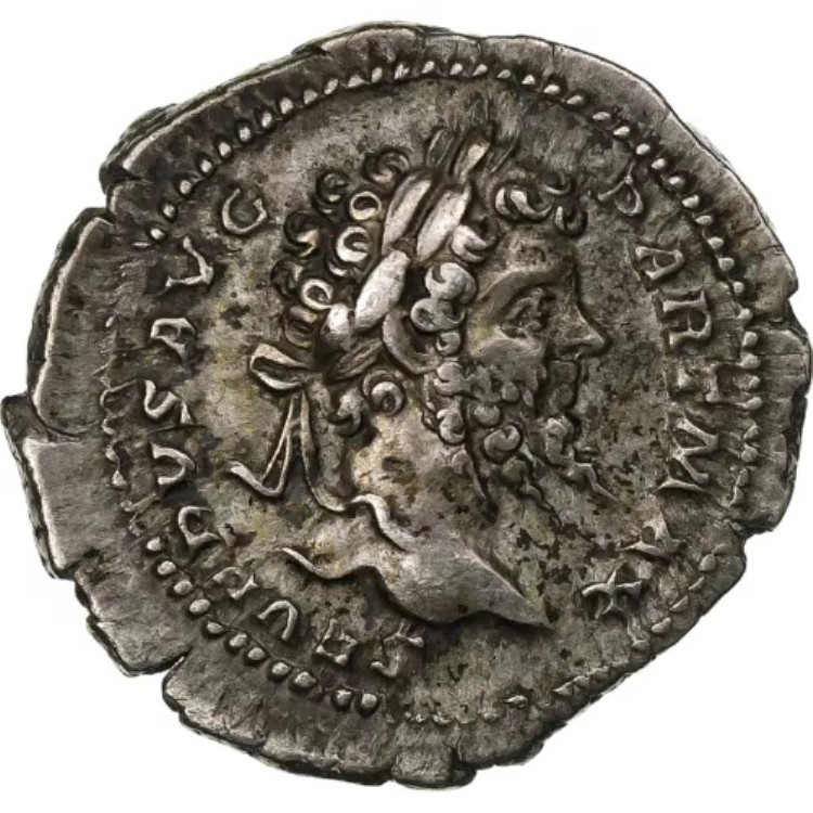 [#1510504] セプティミウス・セウェルス、デナリウス、201、ローマ、シルバー、オーストラリア、RIC:152｜WORLD RESOURCE【KING店】