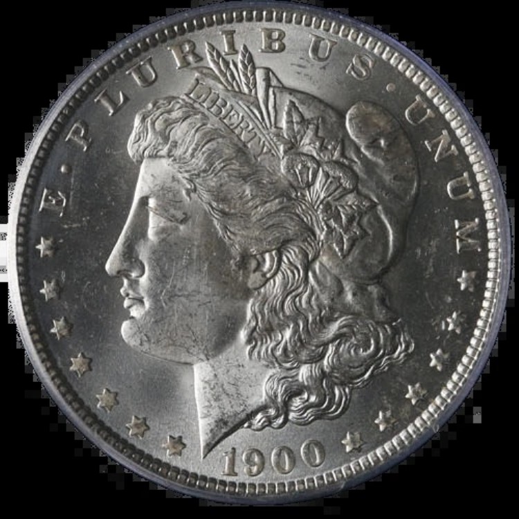 1900-O モルガン銀貨 PCGS MS64 ブラストホワイト ナイスストライク 在庫あり｜WORLD RESOURCE【KING店】