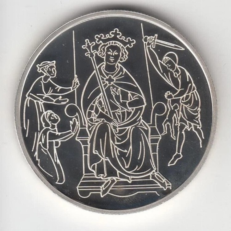 1995年イスラエル聖書美術「ソロモンの裁き」2シェケルプルーフ銀貨+鑑定書｜WORLD RESOURCE【KING店】
