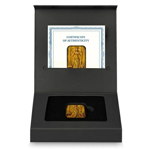 2024 七つの大罪 貪欲 2オンス シルバー プレミアム キャストバー BOX & COA付き画像