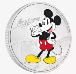 楽天市場】☆6/7 ディズニー ミッキーマウス 75周年記念コイン SV925