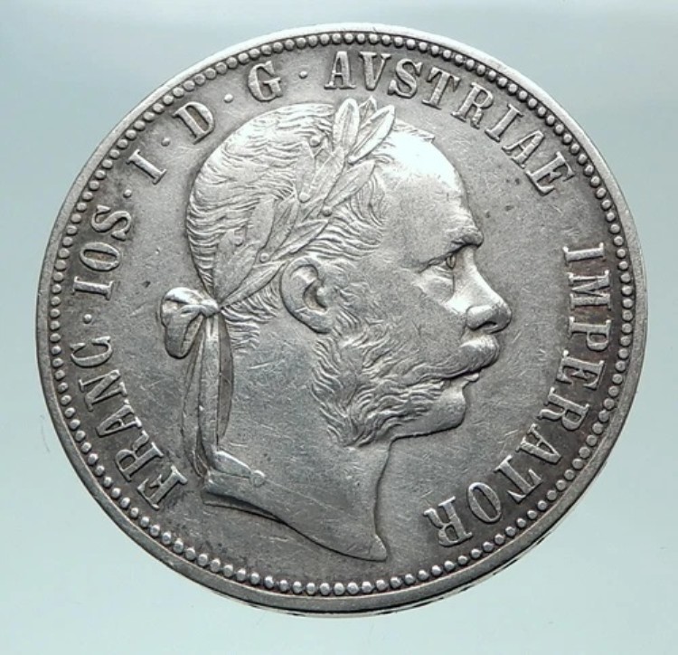 楽天市場】ハンガリー 5コロナ銀貨 1907年 フランツ・ヨーゼフ1世戴冠