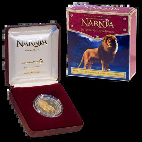 ニュージーランド - 2006 - 1オンス シルバー プルーフ -ナルニア国物語 -ライオン画像