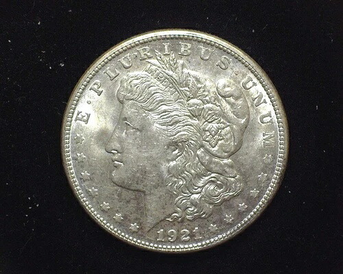 HS&C: 1921 S モルガン ダラー BU - 米国コイン｜WORLD RESOURCE【KING店】 82,885円