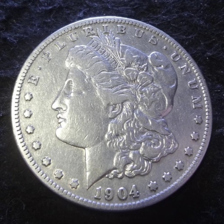 1904-S モルガン銀貨 - サンフランシスコ造幣局のチョイス VF+ 詳細|WORLD RESOURCE【KING店】