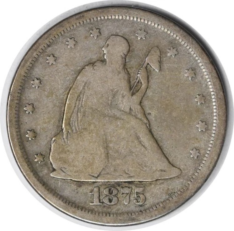 1875-S 20セント銀貨 G 未認定 #225|WORLD RESOURCE【KING店】